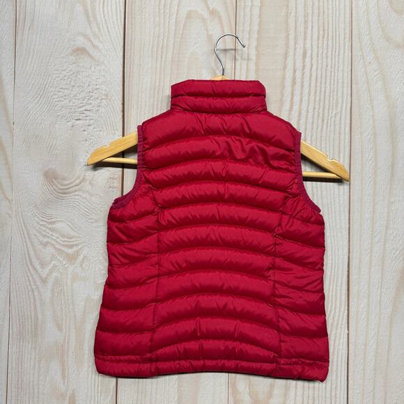 Patagonia Kids Duck Down 600-Fill Insulated Puffer Vest Size XS (5-6) Magenta - Picture 2 of 7